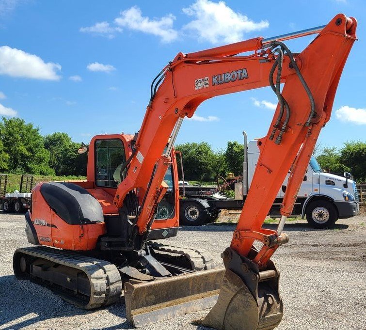 2008 Kubota KX080-3 Mini Excavator