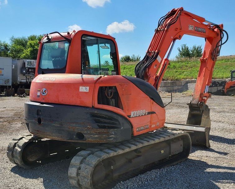 2008 Kubota KX080-3 Mini Excavator