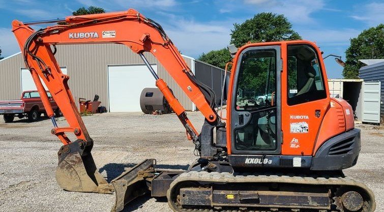 2008 Kubota KX080-3 Mini Excavator